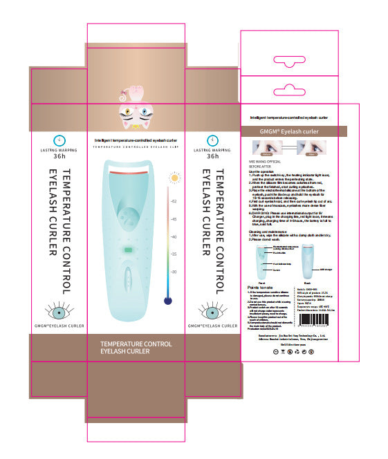 Rizador de Pestañas Eléctrico Térmico Recargable Efecto Permanente Duradero Automático