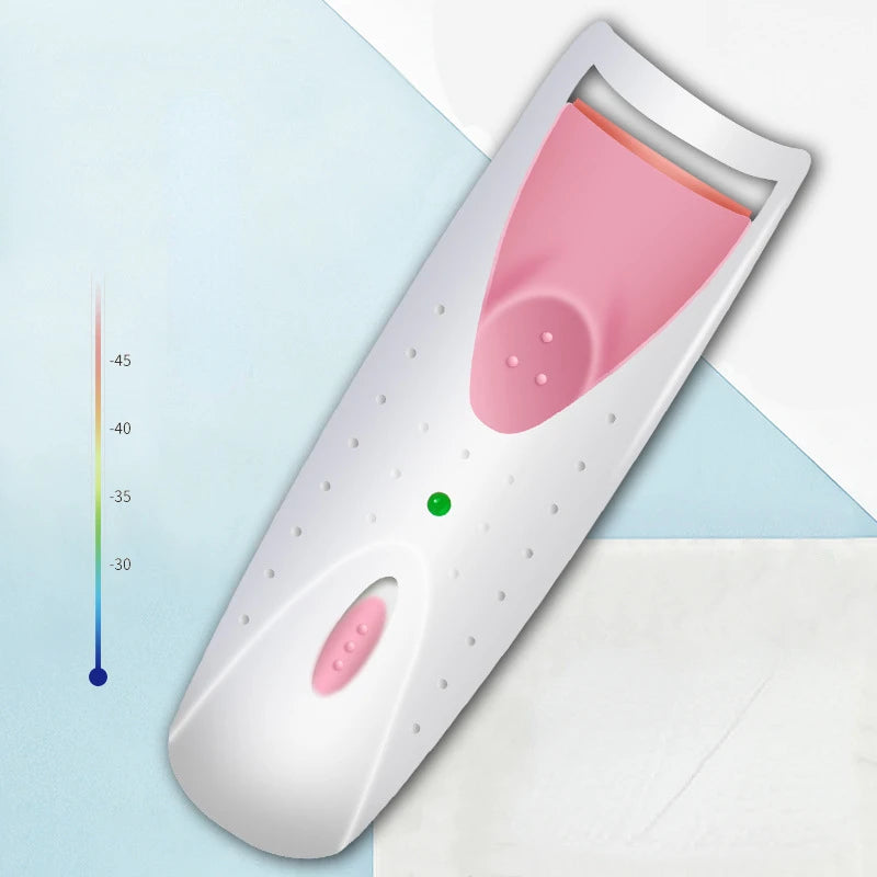 Rizador de Pestañas Eléctrico Térmico Recargable Efecto Permanente Duradero Automático