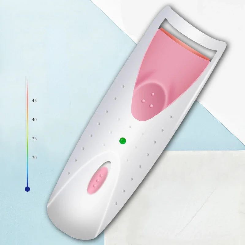 Rizador de Pestañas Eléctrico Térmico Recargable Efecto Permanente Duradero Automático