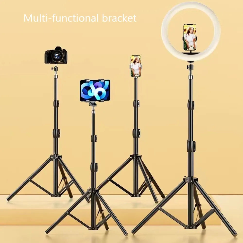 Trípode para Celular Multifuncional - Soporte para Fotos, Videos, Selfies y Streaming en Vivo
