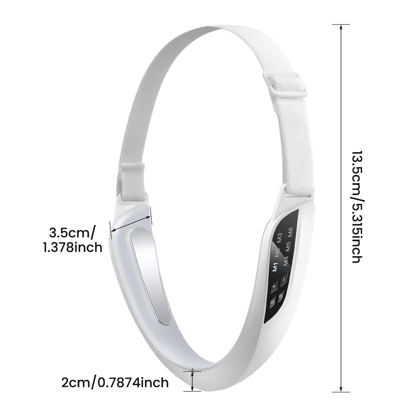 Dispositivo de Lifting Facial en V con EMS - 6 Modos 8 Niveles - Reafirmante Anti-Papada